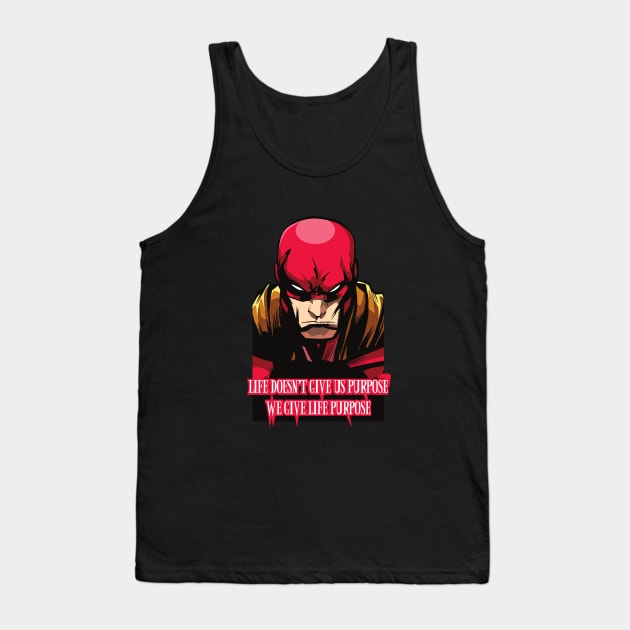 Flash man Tank Top by vamiirart@gmail.com